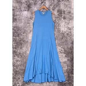 knee length dresses for ladies Petal & Pup Women's Callum Midi Dress, Dark Denim main image 1